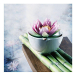 Teemantmaal Lotus Bamboo Crystal Teemanttikandid 30x30CM