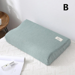 1 tk t&otilde;mblukuga puuvillane padjap&uuml;&uuml;r, lateksist padjap&uuml;&uuml;r Contour Memory Foam tagasil&ouml;&ouml;giga padjap&uuml;&uuml;r S