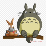 Totoro filiaalil Ghibli Muuseumi Stuudio Ghibli Triikimisplaastrid r&otilde;ivastele Aplikatsioonid Kleebised riietel Kuumustundlik kohandatud plaaster