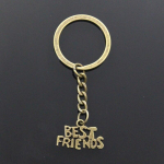 Mood Best Friends 24x16mm ripats 30mm v&otilde;tmehoidja metallist kett pronks meeste auto kingitus suveniirid v&otilde;tmehoidja h&otilde;be