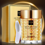 24K Gold silma&uuml;mbruskreem niisutav tursevastane kortsudevastane eemaldamine tumedate ringide vananemisvastane silmahooldus 60g