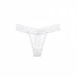 CINOON Naiste pitsist G string aluspesu Naiste seksikas pesu T-selja stringid l&auml;bipaistvad alusp&uuml;ksid Jaapani stiilis l&auml;bipaistvad p&uuml;ksid M valge