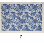 Keraamika Keraamika Savi &uuml;lekandepaber Glasuur Allglasuur Lillepaber Sinine