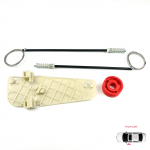 BWR5426 Akna T&otilde;stuki Remondikomplekt Esipoolne Vasakpoolne Uks Jeep Grand Cherokee MK2 WJ WG 1998-2005 55076467AB jaoks