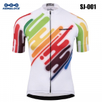 KEMALOCE Cycling Jersey Road Meeste Quick Dry Bicycle Suvine Anti-UV MTB Dry Racing White Fit Blank XS-5XL jalgratta T-s&auml;rk L roheline/valge