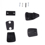 ECF46 1-osaline liugventilaatori akna riiv, must Fordi jaoks : 1C14 22996 BBN Ford T16