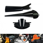 3 tk mootorratta karteri t&auml;itelehter + primaarkatte &otilde;lit&auml;itelehter + &otilde;lifiltri lehter Harley Touring Sportster Dyna jaoks funnel cover Set A