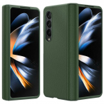 Magnetklamber Samsung Galaxy Z Fold 4 Case nahast hingede kaitsekilega Case & Screen Protector must