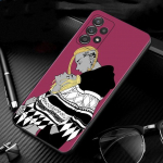 &Uuml;mbris Samsung Galaxy A51 A71 A01 A11 A21 A21s A31 A41 A72 A52 A42 A32 A22 A12 A02 A02s F42 telefoni Shell Tokyo Revengers Comics jaoks For Samsung F42 5G