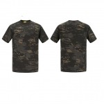 Kamuflaaž puuvillane T-s&auml;rk t&auml;iskasvanutele unisex 3XL