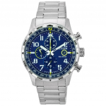 Citizen Pilot Stainless Steel Blue Dial Chronograph Eco-Drive CA0790-83L 100M Meestekell