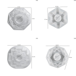 Silikoonist Lotose teevalgusti k&uuml;&uuml;nlahoidja vorm vaik epoks&uuml; valuvorm isetegemine