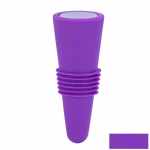 Kvaliteetne silikoonist veini- ja joogipudelikorgi komplekt lekkekindlate &scaron;ampanjapudelite sulgemiskorgid lilla
