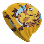 Chocobo Yellow Bird Seiklus Kapott M&uuml;tsid Hip Hop Kootud M&uuml;ts S&uuml;gis Talv Soe Final Fantasy Teadusm&auml;ng Skullies Beanies M&uuml;tsid One Size