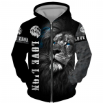 Kevads&uuml;gis Meeste T&otilde;mblukuga kapuutsiga dressipluusid 3D Animal Lion Beast Printing Kapuutsiga Pullover Mood Jakk vabaaja spordir&otilde;ivad XL