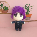 Anime sinine lukk Isagi Yoichi pl&uuml;&uuml;sis nukk 20cm Seishiro Nagi Reo Mikage armas pehme t&auml;idisega padi Halloweeni kingitus Reo Mikage