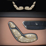 8 tk kullast h&otilde;bedast teemantstiilis istme reguleerimisnupud katte kaunistusliistud Mer+ced+es-Be+nz S-klassile S320L S400 S500 S600 W222 2014-2017 kuld