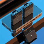 Multifunktsionaalsed juhtmevabad mikrofonid helivastuv&otilde;tja raadio salvestav m&uuml;rasummutusmikrofon iPhone'i Android Live m&auml;ngumikrofonile 1 to 2 for Type C