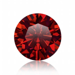 Cellacity v&auml;rvilised lahtised moissaniitkivid 0,5-3CT Rainbow Pi mustad moissaniitid s&auml;ravad peened ehted, &uuml;mmargused laboris kasvatatud teemandid 5mm - 0.5 CT(1 pcs) punane