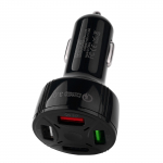 4 pordiga USB autolaadija kiirlaadija 3.0 Qc 3.0 7a kiirlaadimine iPhone 13 12 11 jaoks Xiaomi Huawei Samsung telefoni auto USB laadija valge