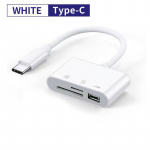 C-t&uuml;&uuml;pi adapter TF CF SD-m&auml;lukaardilugeja OTG-kirjutaja Compact Flash USB-C IPad Pro jaoks Huawei Macbooki USB-t&uuml;&uuml;pi C-kaardilugeja jaoks Type-c