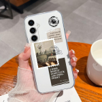 Samsung S22 S23+ Ultra S20 S21 FE S10 S6 S7 edge+ korpusele Mood P&otilde;rutuskindel Girl Astronaut L&auml;bipaistev pehme silikoon TPU Galaxy Note5 kaitseraua jaoks Samsung S7 edge