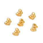 Vask-liiva kullast eraldatud helmestega liblikas&otilde;lm virsiku&otilde;ie v&otilde;lu meisterdamiseks ehete valmistamiseks k&auml;sit&ouml;&ouml;tarvikute jaoks 11x8mm