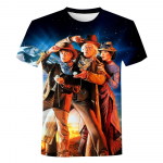 Tagasi tulevikku 3D Prinditud T-s&auml;rgid Lapsed Poisid Hip Hop T-s&auml;rgid Uued Mehed Naiste Mood vabaaja T-s&auml;rk Suvine Meeste T-s&auml;rk S