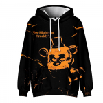 Meeste naiste kapuuts Five Nights At Freddy's Anime Hoodies Anime t&auml;navar&otilde;ivad Harajuku vabaaja tr&uuml;kitud kapuutsiga pusadega dressipluusid XS