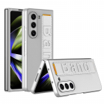 Originaal GKK Grip &uuml;mbris Samsung Galaxy Z Fold 5 ZFold5 veniv k&auml;epael klaaskilega matt k&otilde;va arvuti kaitsekattega Samsung Z Fold 5 must