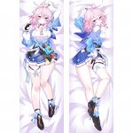 Honkai Star Rail 7. m&auml;rts Cosplay Dakimakura kallistav keha padjap&uuml;&uuml;r Anime Otaku padjap&uuml;&uuml;r m&auml;ngu viskepadja katte voodi sisekujundus 120x40cm Pillowcase
