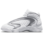 Air Jordan OG Valged Metallik H&otilde;bedased Naiste Tossud CW0907-100 35.5