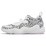 adidas D.O.N. V&auml;ljaanne #3 GCA Loovus Meeste Tennised Valge Pilvevalge Tuummust GW3648 45⅓