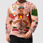 Meeste vabaaja kampsun 3D-prindiga kapuuts Halloweeni l&otilde;busa mustriga karvaste lihaste &uuml;markraega pulloverid S