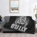 Bully American Bully Pit Bull tekk soe Raschel k&otilde;rgekvaliteediline nahas&otilde;bralik kodukaunistus 125x100cm