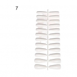 Eemaldatavad FALSE Color Keskkonnas&otilde;bralikud k&uuml;&uuml;ned Exquisite Solid 7