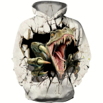Uus dinosauruste graafiline halloween'i poiste kapuuts, kevad- ja s&uuml;gisene lasteriided pikkade varrukatega kapuutsiga vabaaja spordipullover 4-14 100