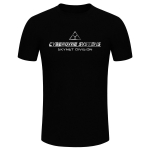 Mood Cyberdyne Systems Skynet Division H&otilde;bedane Glittertr&uuml;kk L&uuml;hikeste Varrukatega Naljakas Unisex T-s&auml;rk Terminator Filmi T-s&auml;rk XXXXL