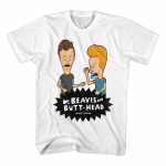 Beavis ja Butthead Beavis ja Butthead See valge unisex T-s&auml;rk L