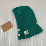 Korea armas karuk&otilde;rva beebi kapuutsiga m&uuml;ts Talvine soe silmkoeline k&otilde;rvakaitse Balaclava m&uuml;ts lastele T&uuml;drukutele poistele &Uuml;heosaline sallim&uuml;ts