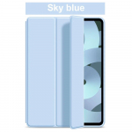 Tahvelarvuti nahk&uuml;mbris Samsung Galaxy Tab 12.4 S7 FE S7 S8 S9FE Plus S6 Lite A7 A8 Flip Case silikoonist pehme p&otilde;rutuskindel kaitsekate Tab S6 Lite 10.4in taevasinine v&auml;rv