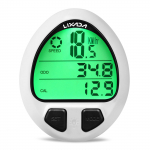 Jalgratta spidomeeter Juhtmega/juhtmeta jalgrattaarvuti l&auml;bis&otilde;idum&otilde;&otilde;dik Jalgratta spidomeeter Wired valge