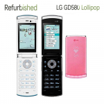 Renoveeritud LG Originaal LG GD580 Lollipop Mobiiltelefon 1 SIM-kaardiga No charger