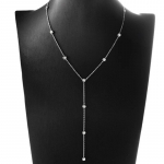 D v&auml;rv 3mm 100% k&otilde;ik Moissanite ripats naistele Uus 925 Sterling h&otilde;be teemant kaelakee Elegantne pulma originaal Ehted GRA