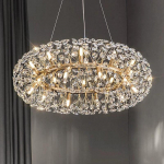 Crystal Chandelier Elutuba Light Luxury Net Red Magamistoa S&ouml;&ouml;gituba Kristalllamp Lihtne disain V&otilde;ilill loominguline valgustus
