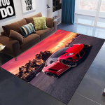 Magamistoa vaip, lastetuba, autole tr&uuml;kitud vaip Elutuba, suur moodne kodukaunistus Luksuslik, lahe pehme m&auml;ngu, libisemiskindel p&otilde;randamatt 100x150cm