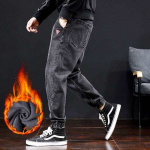 Pingutuspael T&ouml;&ouml; Teksad Meeste S&uuml;gis- ja Talvised Mudelid Paksud Pluss Suurus Avatud talvepolsterdatud p&uuml;ksid 28