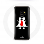 Samsung Galaxy S9 Case Hunter x Hunter Manga logo must taust