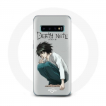 &Uuml;mbris Samsung Galaxy s10 edge Death Note Anime L jaoks
