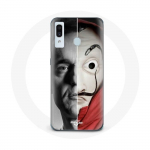 &Uuml;mbris Samsung Galaxy A40 La Casa de Papel Berlin Mask Split jaoks